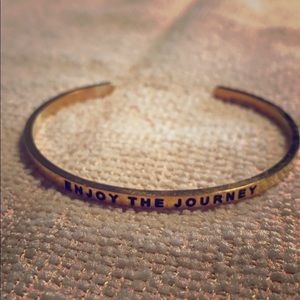 Gold Mantraband “Enjoy the Journey” Bracelet